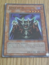 Yu Gi Oh - Holo  Lord of D & The Flute of Summoning Dragon SDK deck - E038 E039