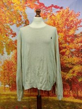 Polo Ralph Lauren pima cotton slim fit beige Jumper. UK men's size 2XL