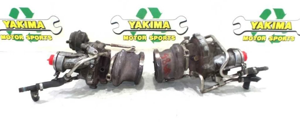 13-15 宝马 550I 650I 750I 4.4L 升 涡轮增压充电器 左右对 原始设备制造商 — 第 2/4 张图片