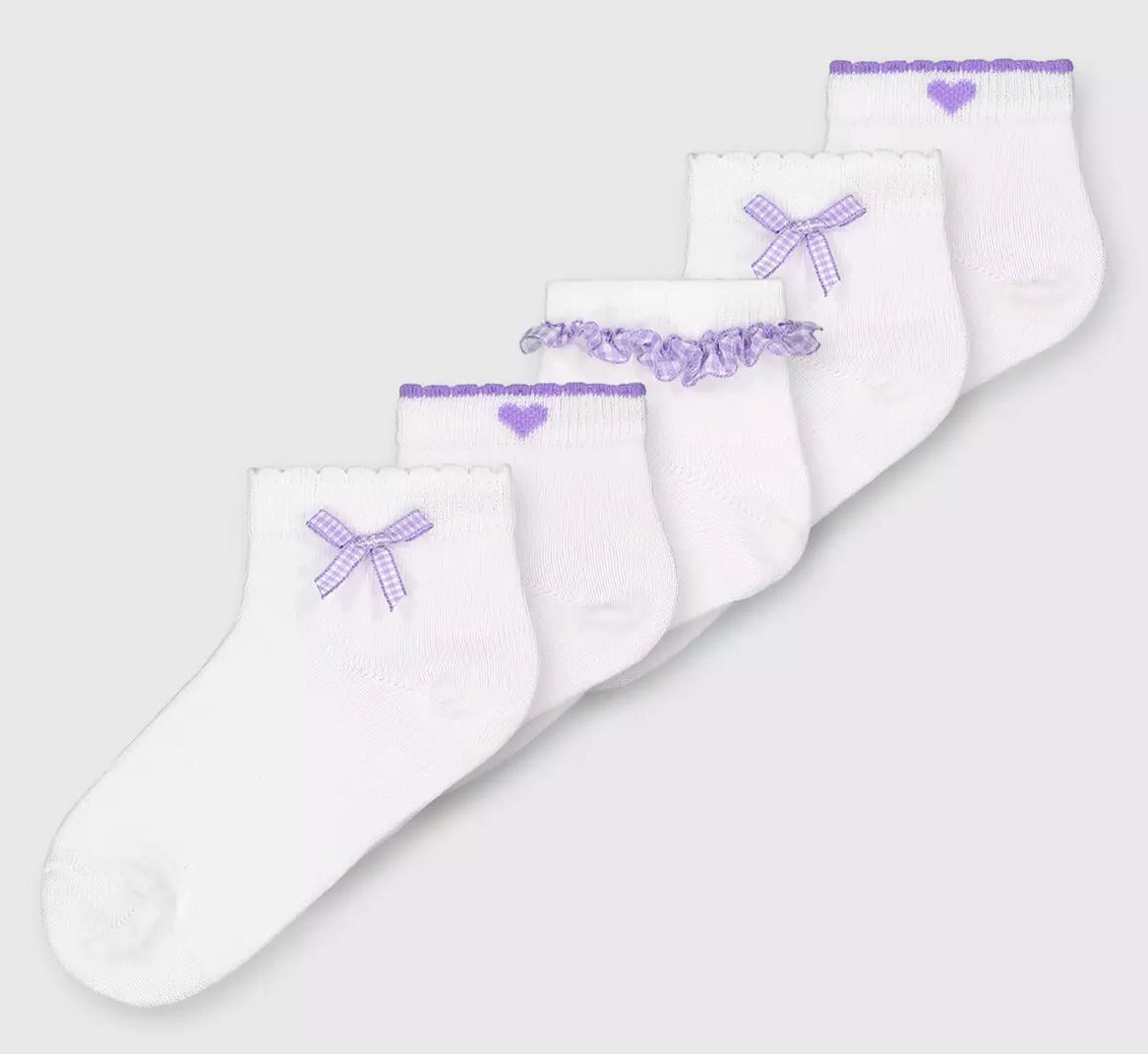 MAMIMAKA Confezione Da 5 Paia Di Calzini Unisex Per Neonati E Bambine - Foto 10