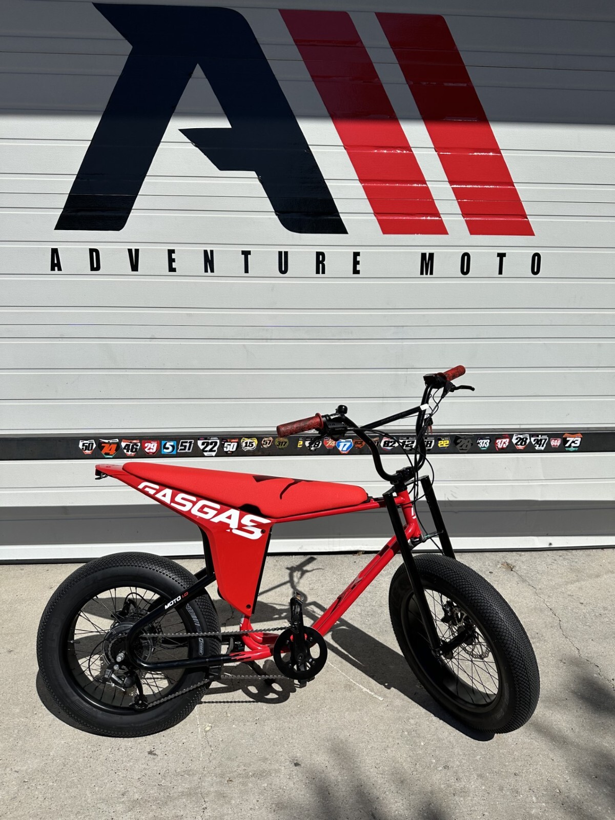 GASGAS Moto 1 Pedal Assist E Bike Fat Tire Cruiser 20 Inch Tires