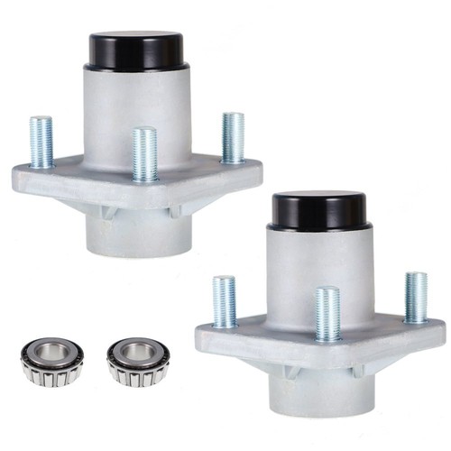For Club Car DS Models 2 1982-2002 Golf Cart Front Wheel Hub Kit Bearings Seals - Picture 2 of 7