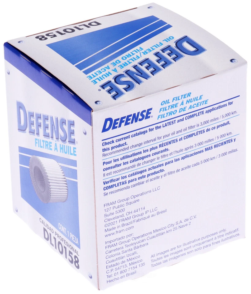 Filtro de aceite de motor para Toyota 4Runner FJ Cruiser Tundra 2010-2019 filtro de defensa Foto 3 de 4