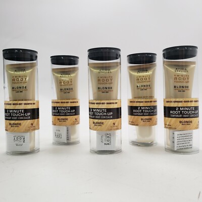 5 Pack Alterna Stylist 2 Minute Root Touch-Up Temporary Root Concealer Blonde