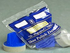 2 Shoe Polish cream DAUBERS rOund sponge APPLICATORS MELTONIAN 043-000