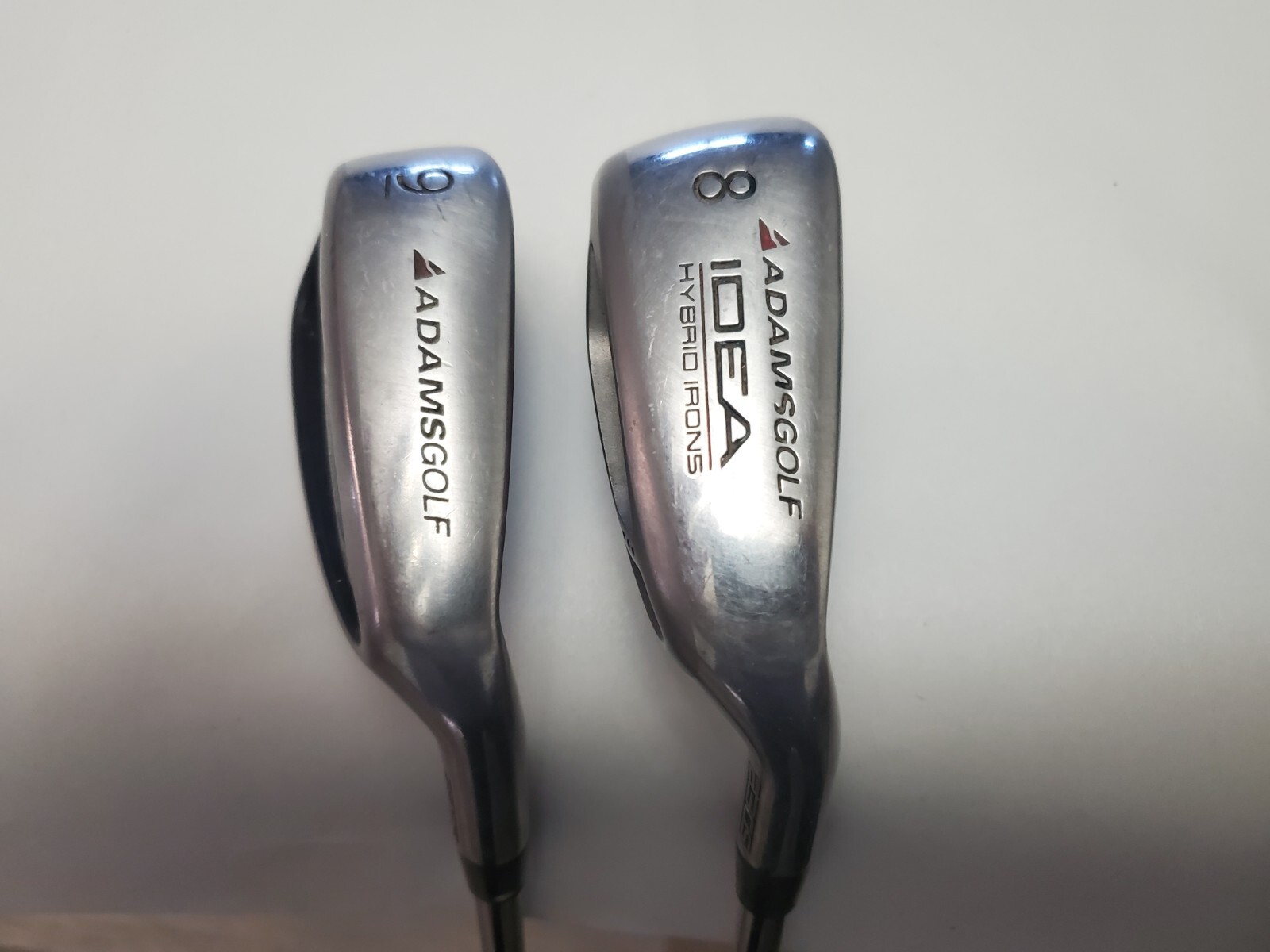 ADAMS GOLF IDEA HYBRID a30S IRON SET OF 6 REGULAR FLEX. PREOWNED SEE