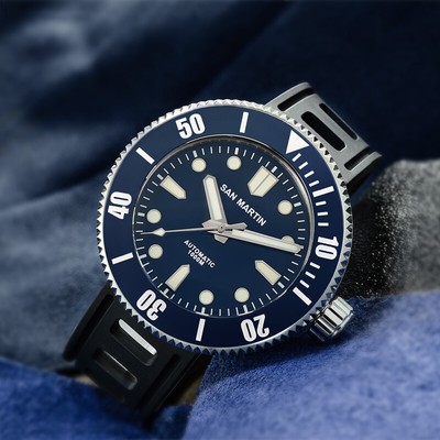 san martin diver watch
