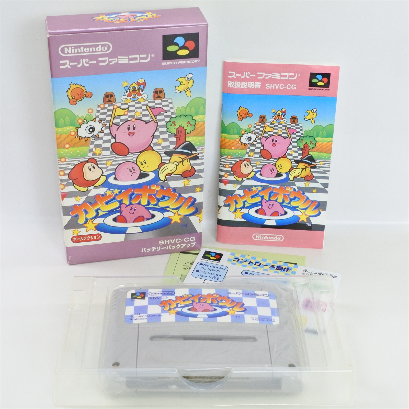 KIRBY BOWL Super Famicom Nintendo 6046 sf