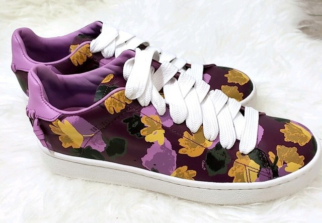 coach purple shoes