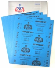 Matador Waterproof Abrasive Wet Dry Sandpaper 10 Sheets 100 Grit 9" x 11" S/C