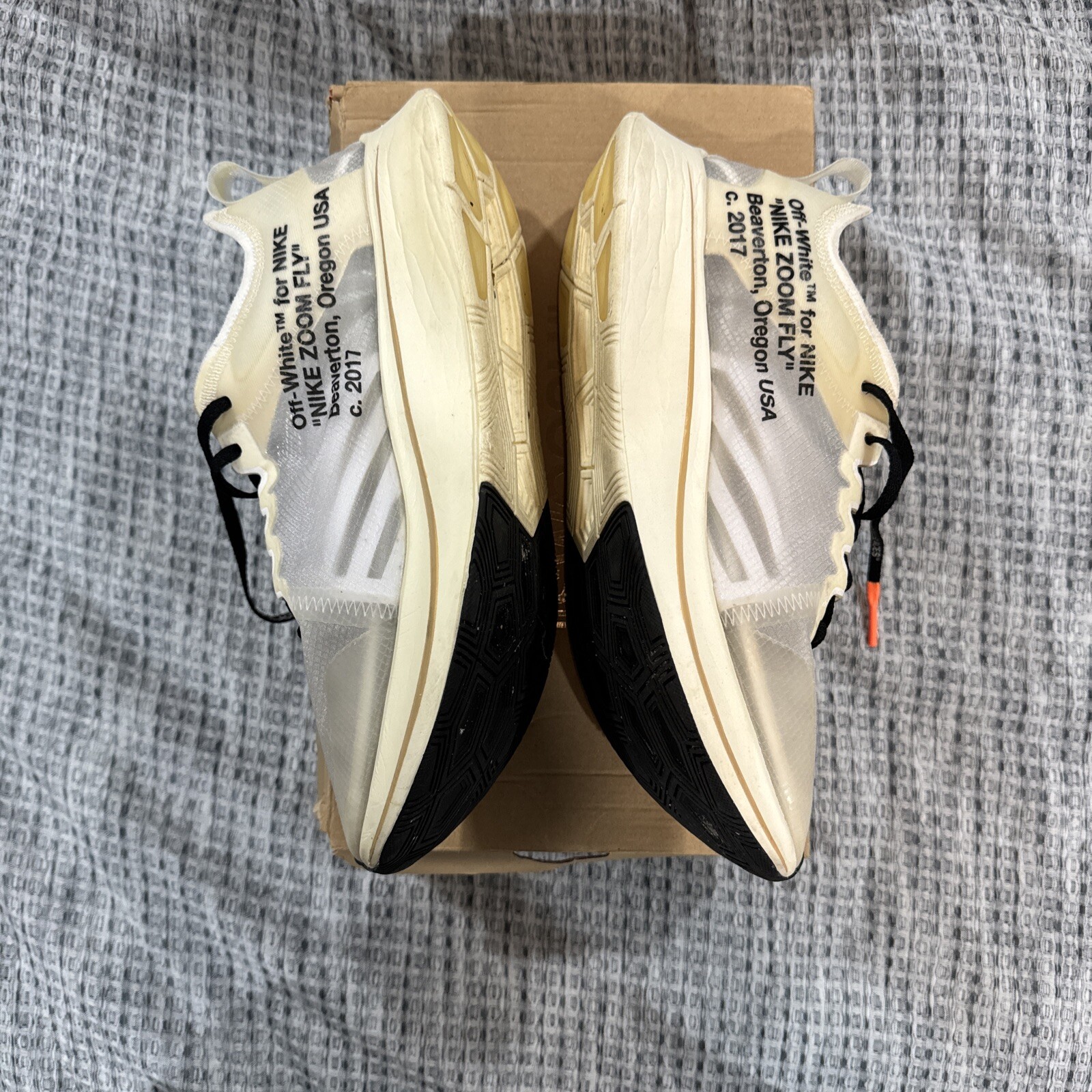 OFF WHITE X NIKE Taglia 10 Nike Off White x Zoom Fly SP The Ten