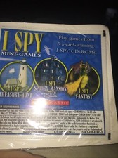 I Spy Mini-Games (Mini Disc) - 3 games / CD-ROM