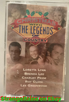 Christmas With The Legends Of Country - Cassette Tape - PLAY TESTED
