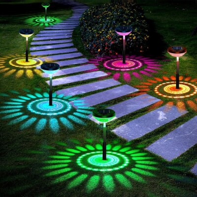 Solar Landscape Light Solar Garden Yard Outdoor Waterproof LED Pathway Lawn Lamp