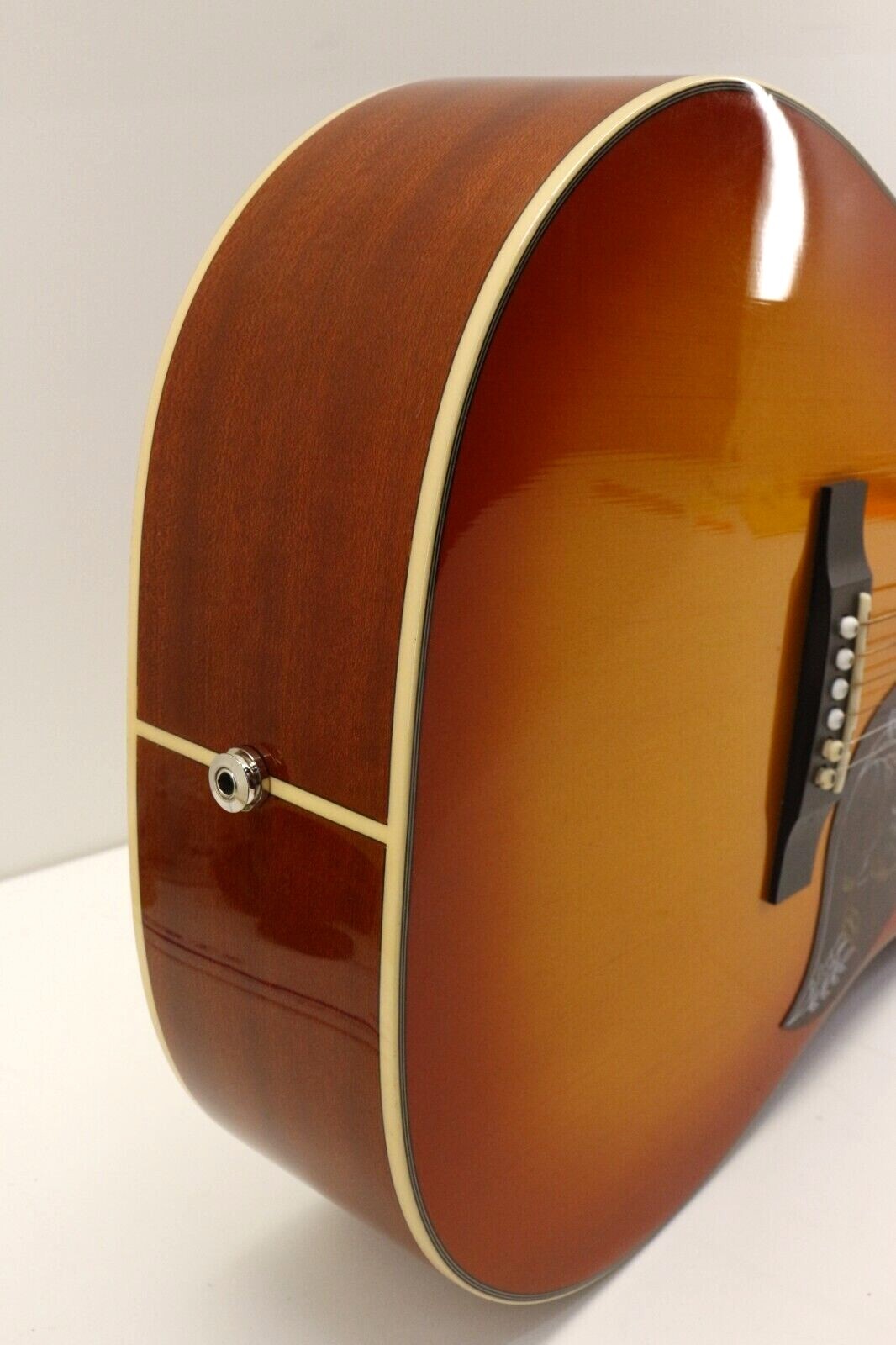 Epiphone Hummingbird Studio Acoustic/Electric Guitar Faded Cherry