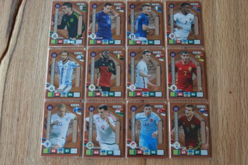 Panini Road to Russia 2018 Adrenalyn Trading Cards Goal Machine aussuchen / pick - Afbeelding 1 van 13