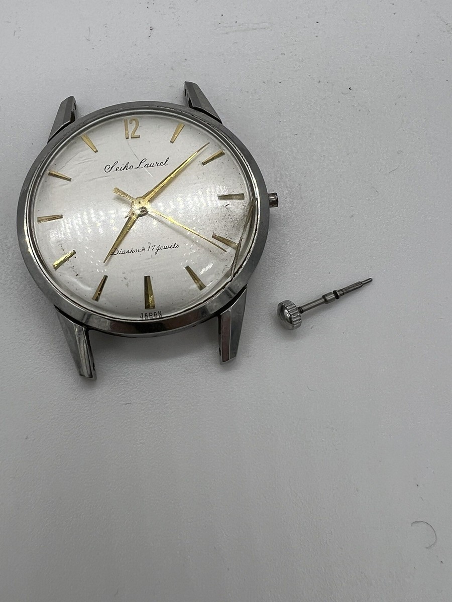 Vintage Seiko Laurel 17 Jewel Men's Mechanical Wristwatch 14025
