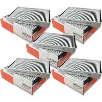 5X Mahle / Knecht Innenraumfilter Innenraumluft Pollenfilter LAK 467/S