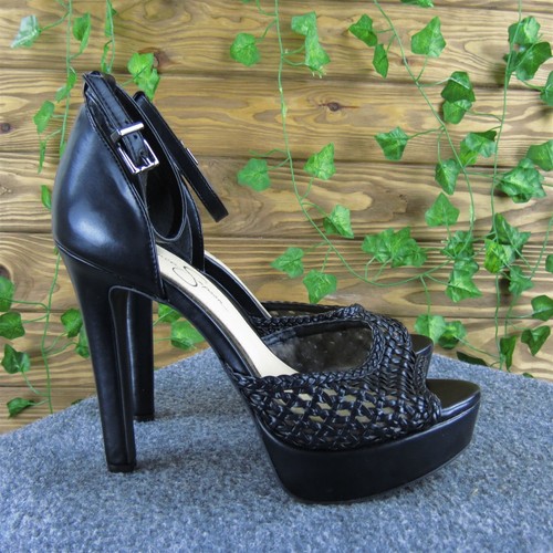 Jessica Simpson Damen-Pump Beeya5 Plateau schwarz Synthetik 8,5 leicht gebraucht 2025 - Bild 4 von 8