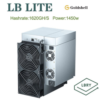 Goldshell LB Lite 1620GH 1450W Noise 55db Home Ultra Silent LBRY Miner With PSU