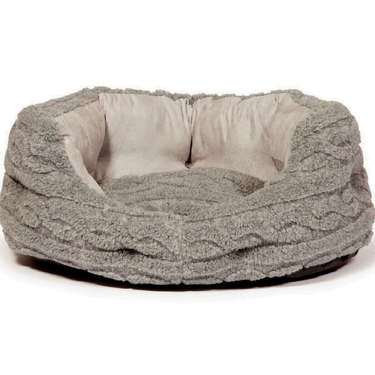 DANISH DESIGN BOBBLE DELUXE SLUMBER BED 18"" 24"" 30"" 35"" 40"" : Dog Cushion Basket
