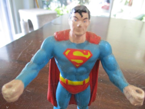 1988 vintage Super Man figural super hero cup holder burger king DC COMIC'S - Picture 2 of 8