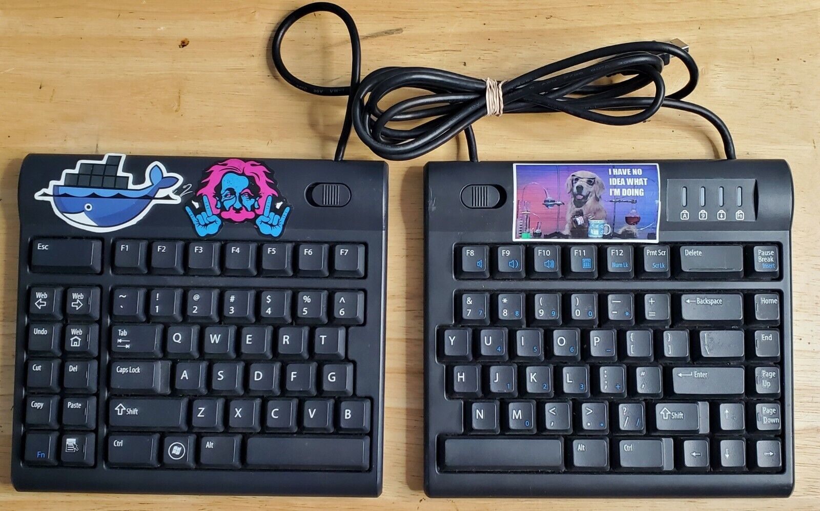 Kinesis Freestyle 2 KB800 Low Profile Split Ergonomic Keyboard For PC