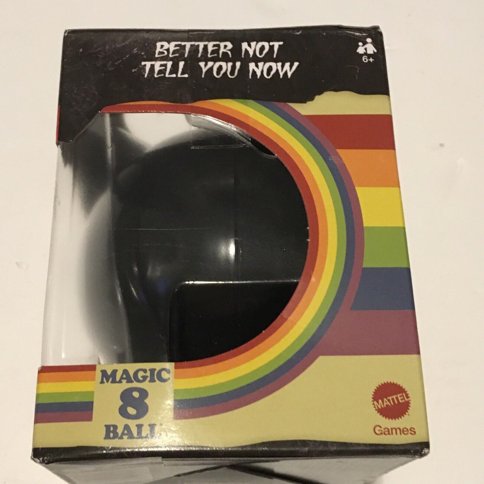 Mattel Games ​Stranger Things Magic 8 Ball Kids Toy, Limited Edition  Novelty Fortune Teller, Ask a Question & Turn Over for Answer