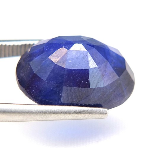 SHOLA Echt 15,29 Ct Natürlicher Tief Blau Saphir aus Madagaskar - Bild 3 von 3