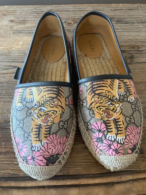 gucci tiger espadrilles