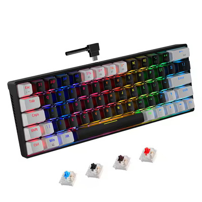 Custom built Mechanical Keyboard-Brown Switches