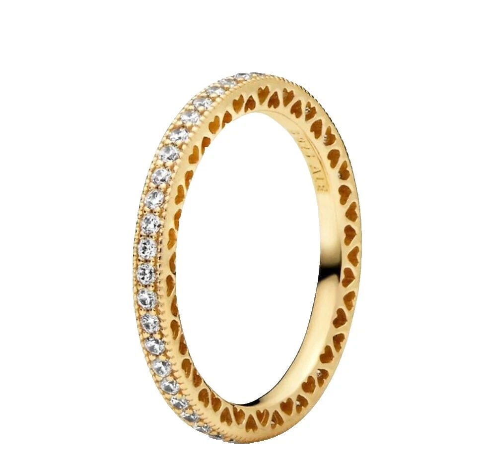 PANDORA Enamel White Fashion Rings