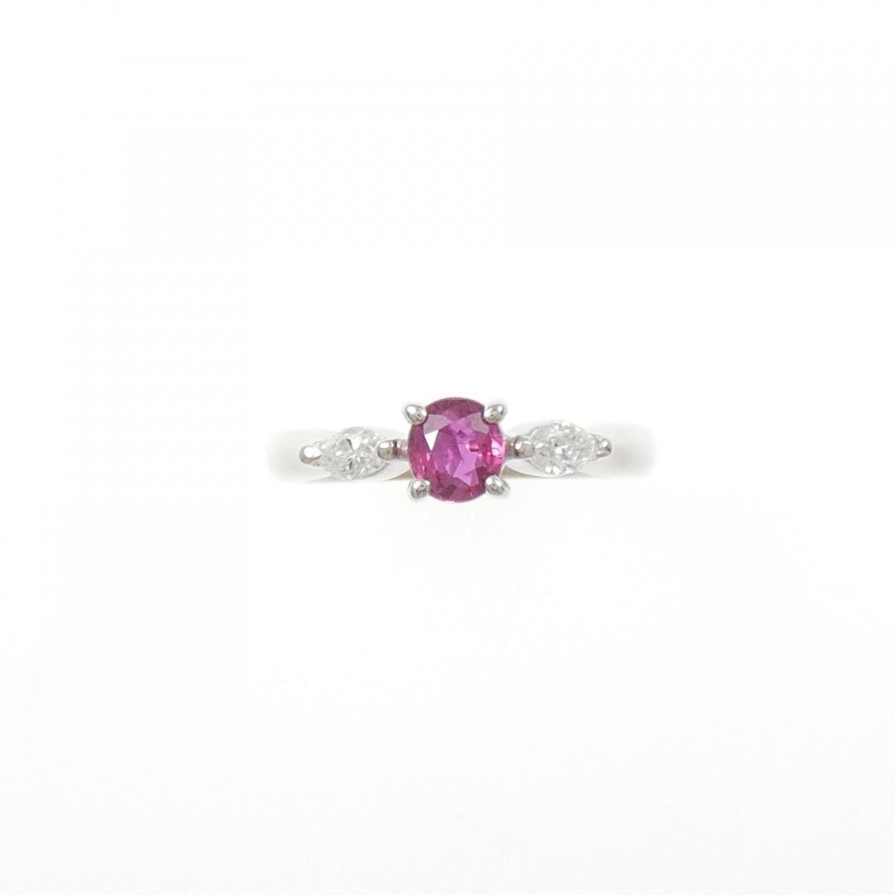 Authentic PT900 Ruby Ring 0.49CT  #260-007-341-63… - image 2