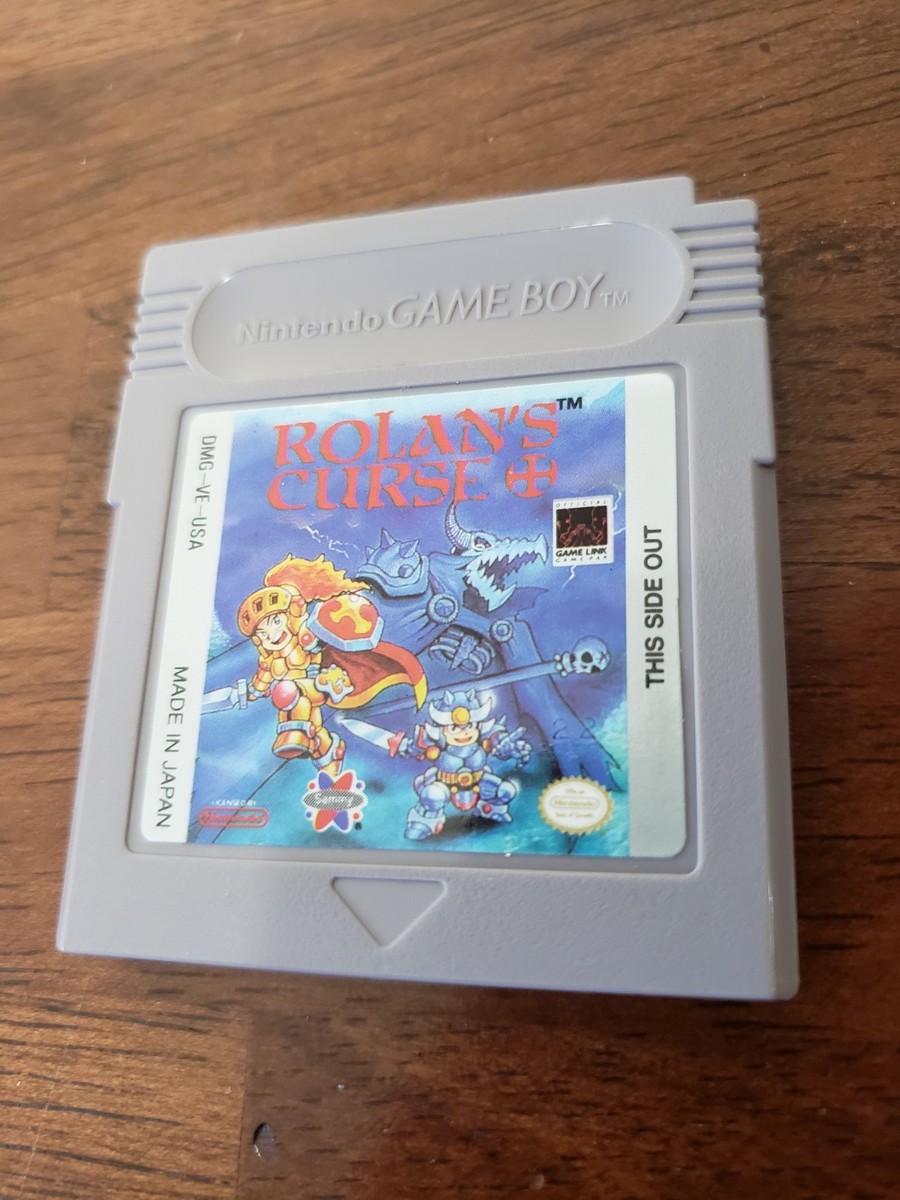 Rolan’s curse 2 説明書付き　ゲームボーイ Rolan's Curse 2 - Retro Game Cases 🕹️