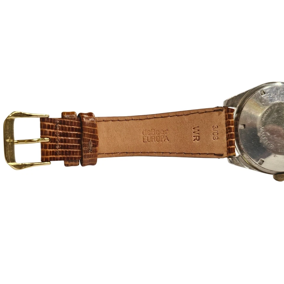 Vintage 1968 Bulova Oceanographer Watch Solid 10K Bezel Ring  - Image 3 of 4