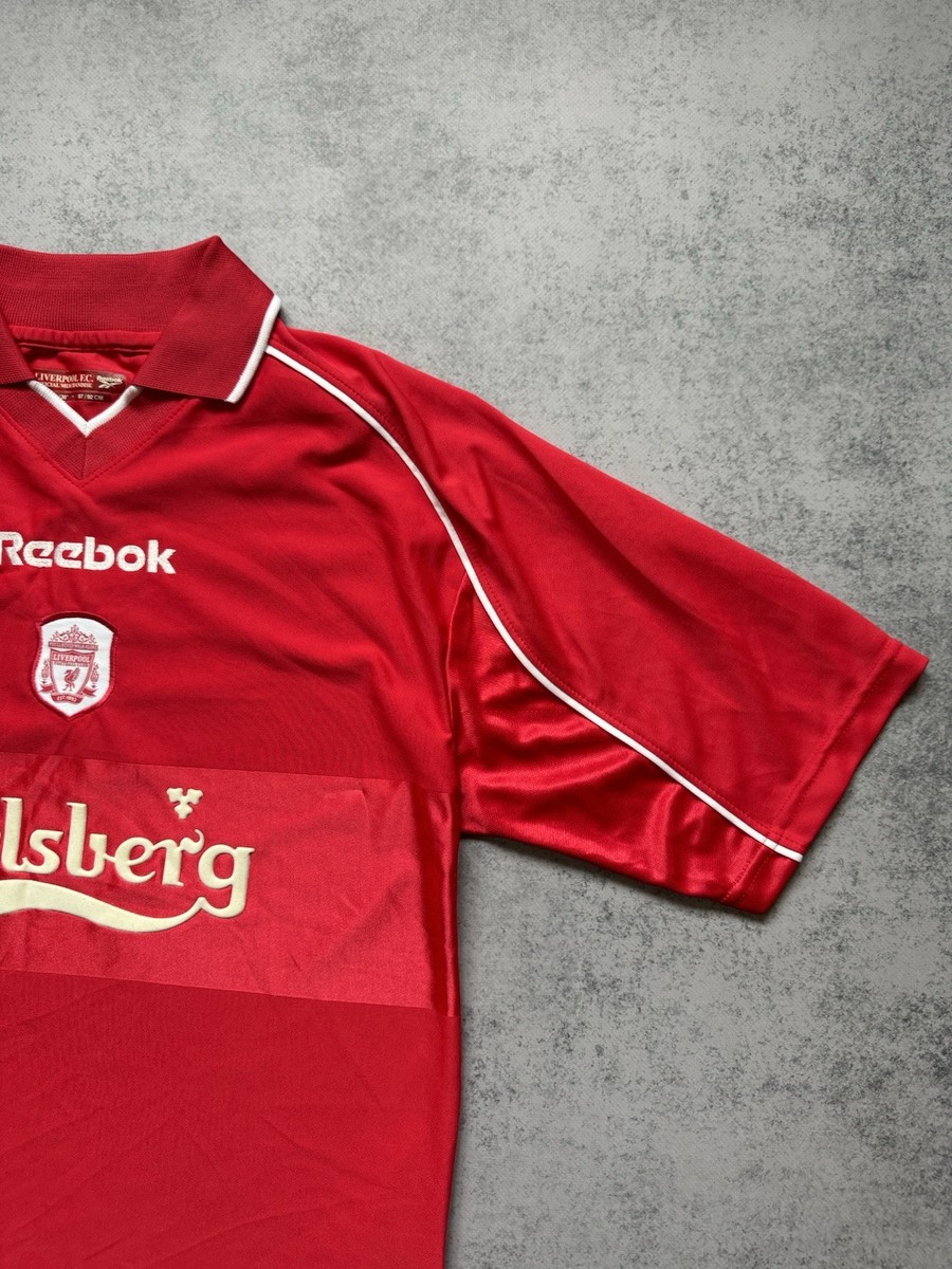 Vintage Liverpool 2000 2002 Home Soccer Jersey Reebok Football
