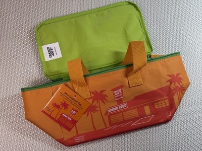 Trader Joe s Mini Insulated Tote Bag Lunch Bag - Summer 2026 - Orange NWT