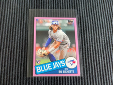 2020 TOPPS MINI #85-45 BO BICHETTE *PINK 1985 INSERT #19/25*  BLUE JAYS