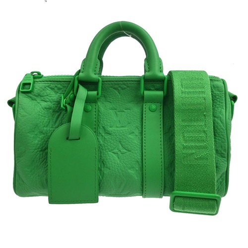 Best07/ Louis Vuitton Monogram Taurillon Keepall Bandouliere 25 M20929 NQ10285