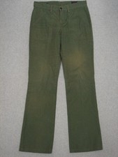 OI09436  TOMMY HILFIGER  BOOT CUT WOMENS JEANS sz7 GREEN