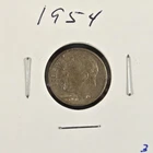1954 Roosevelt Dime 90% Silver US Coin Circulated Vintage Philadelphia Mint