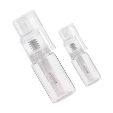 2Pcs Multi-use Empty Spray Bottles Refillable for Medicine Powder