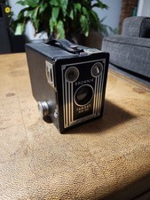 Brownie Target Six-20, Camera Vintage Antique Untested, Kodak.