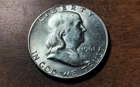 1961 D Franklin Half Dollar AU UNC