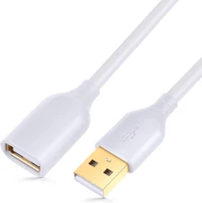 USB Extension Cable 10 Ft Type a Male to a Female USB 2.0 Cable Extension Extend