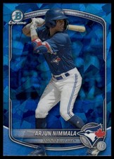 2025 Bowman Draft Sapphire Edition Arjun Nimmala #BDC-35 Toronto Blue Jays