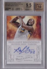 DRAYMOND GREEN 2012-13 Panini Brilliance Autograph # 19 RC BGS 9.5/10 auto