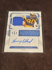 Henry Ellard 2024 Panini National Treasures Auto Patch /99 Lasting Legacies