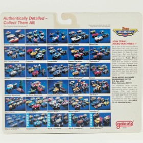 Galoob Micro Machines - X-Rays Collection #2 - Ferrari, Camaro, Dusenberg (1990