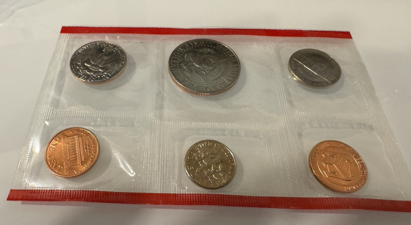 1990 D Uncirculated Coin Set U.S Mint Original